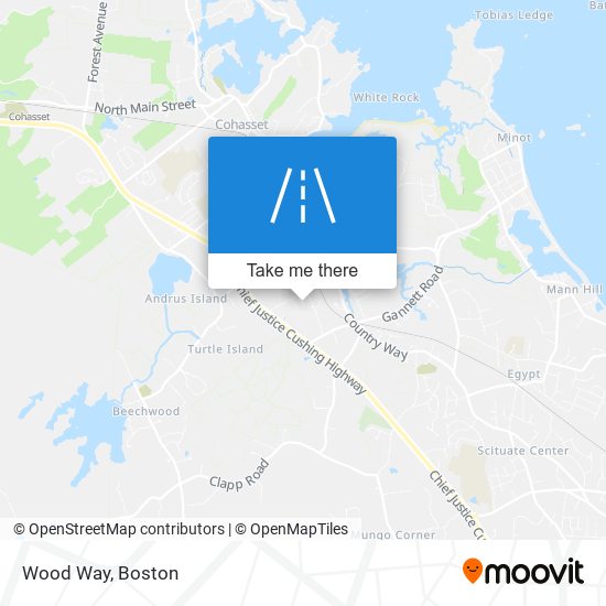 Wood Way map