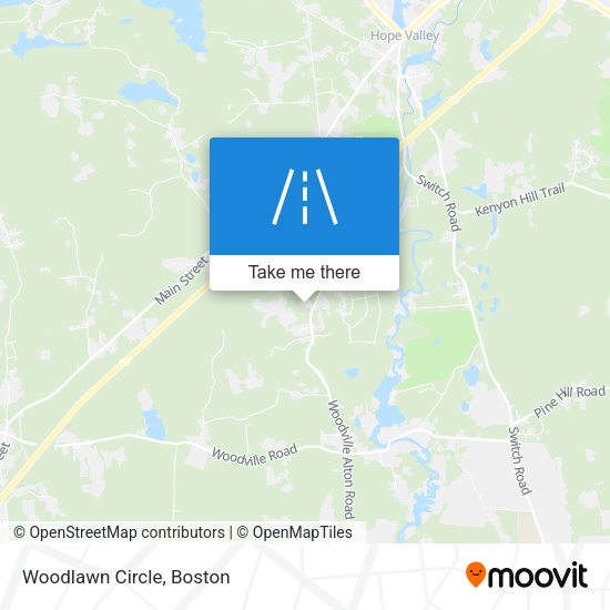 Mapa de Woodlawn Circle