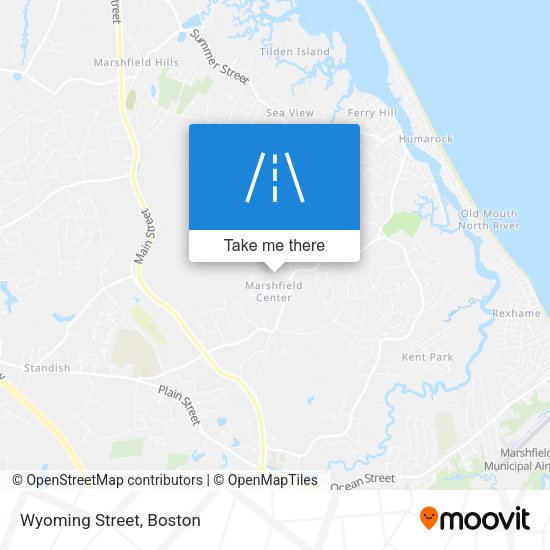 Mapa de Wyoming Street