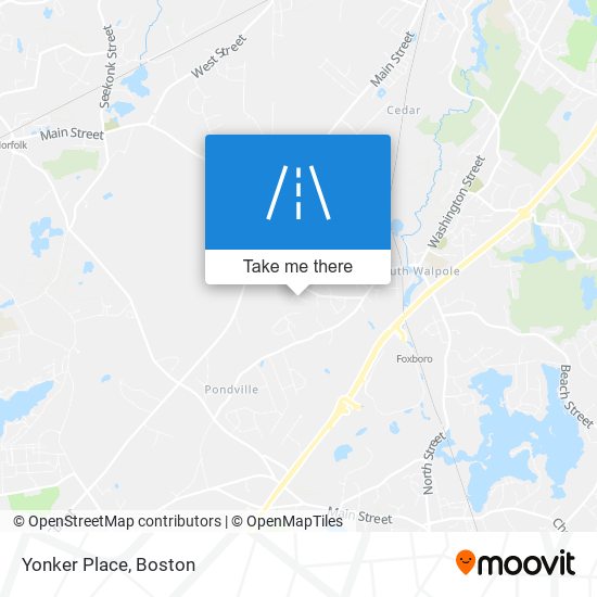 Yonker Place map