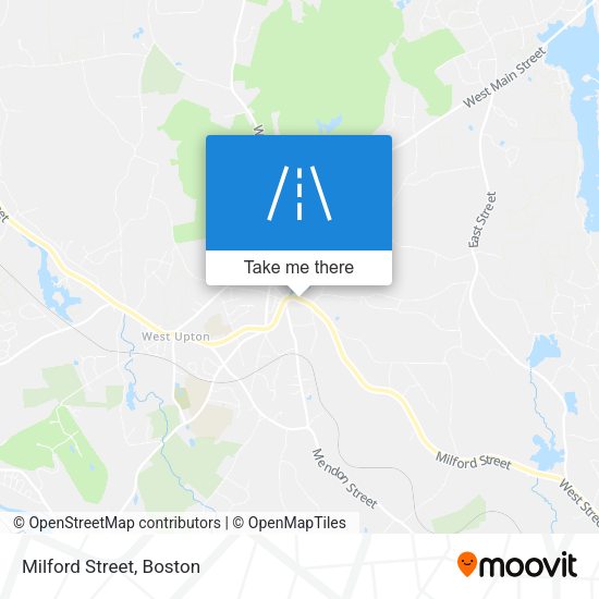 Mapa de Milford Street