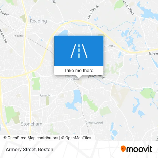 Armory Street map