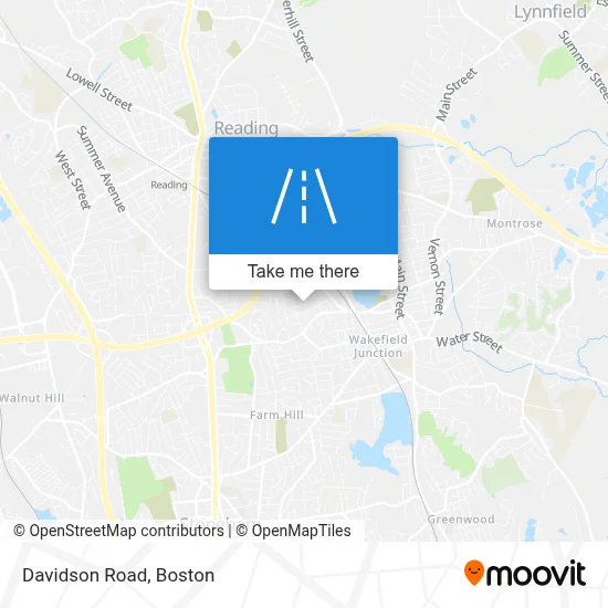 Davidson Road map