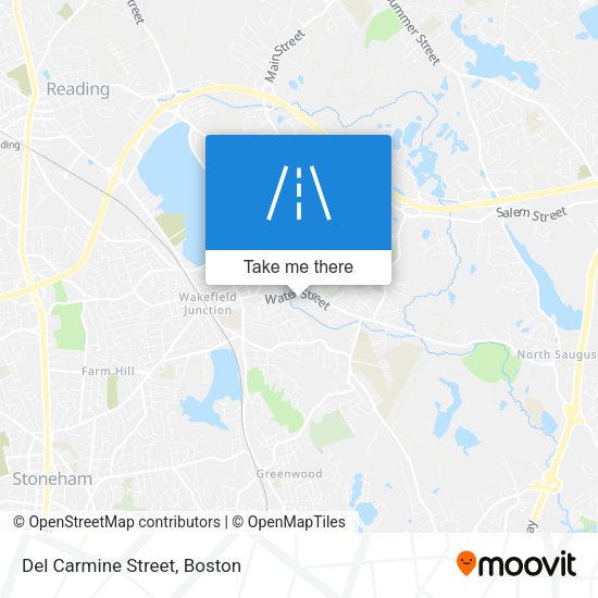 Del Carmine Street map