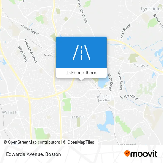 Edwards Avenue map
