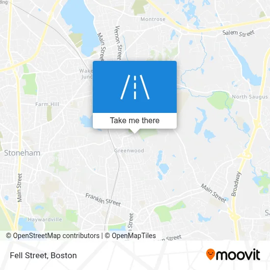 Fell Street map