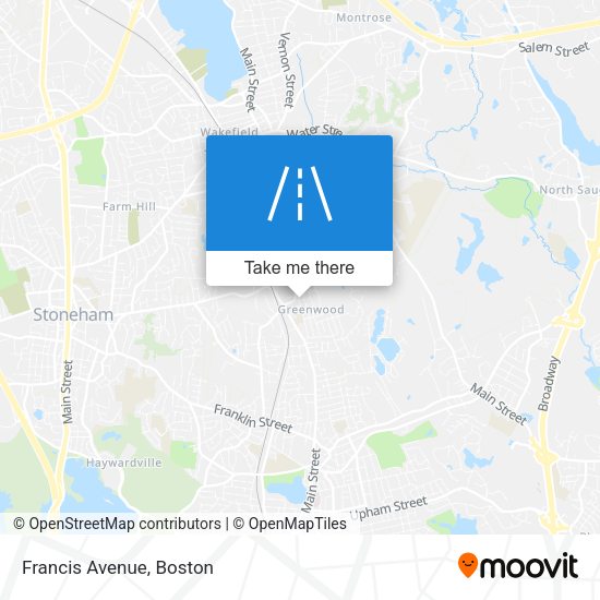 Mapa de Francis Avenue