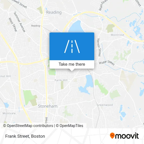 Frank Street map