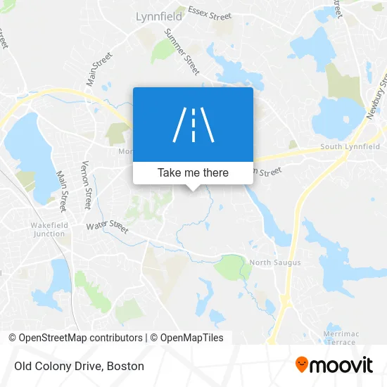 Old Colony Drive map