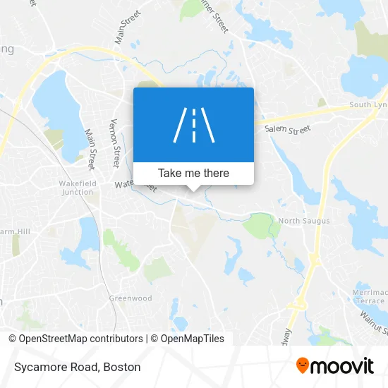 Sycamore Road map
