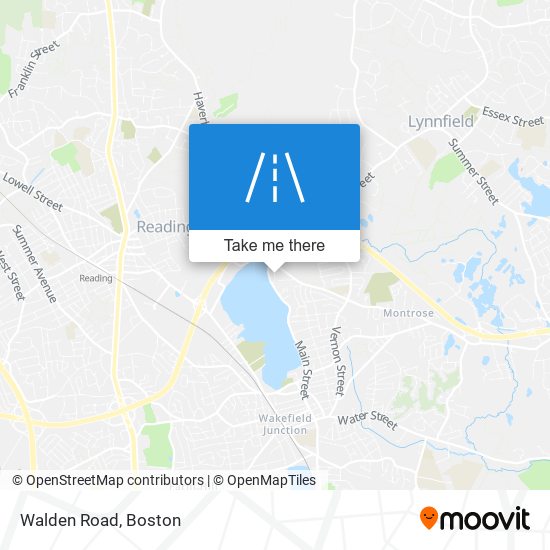 Mapa de Walden Road