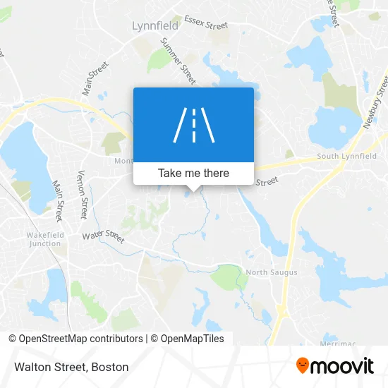 Walton Street map