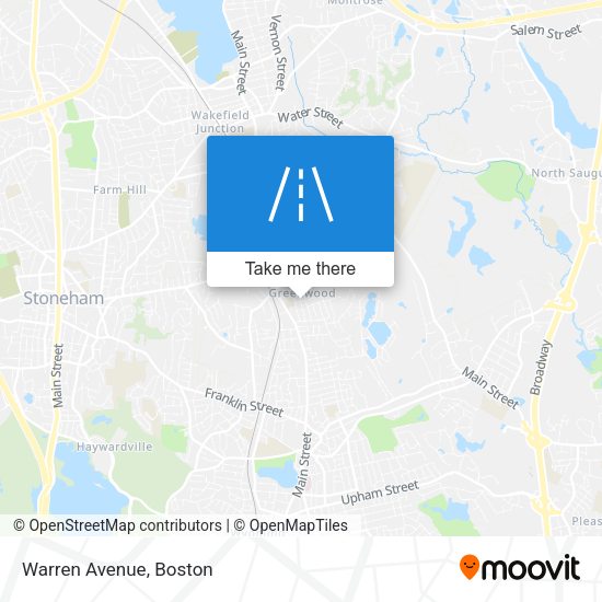 Mapa de Warren Avenue