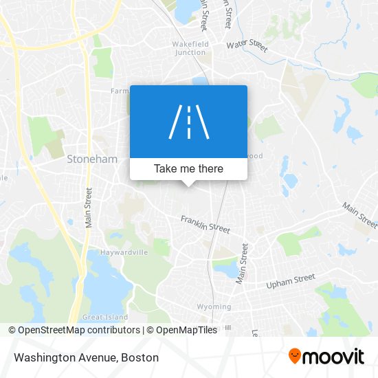 Mapa de Washington Avenue