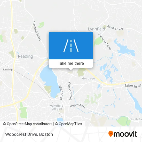 Woodcrest Drive map