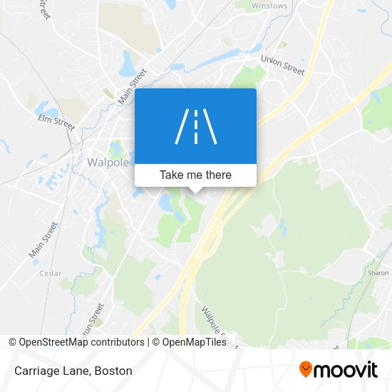 Mapa de Carriage Lane