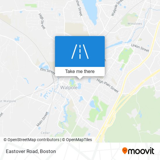 Eastover Road map