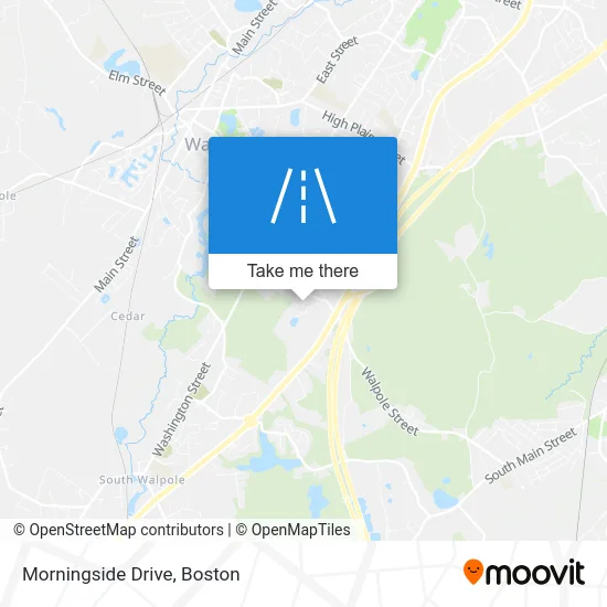 Morningside Drive map