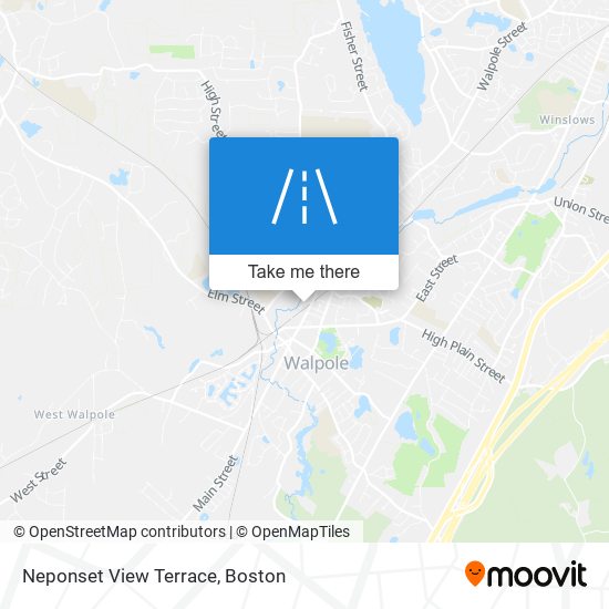 Neponset View Terrace map