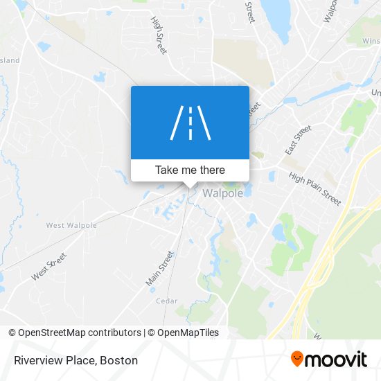 Riverview Place map