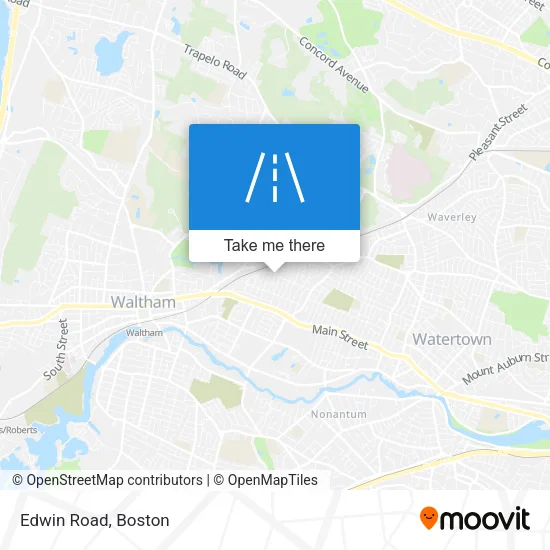 Edwin Road map