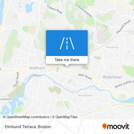 Elmhurst Terrace map