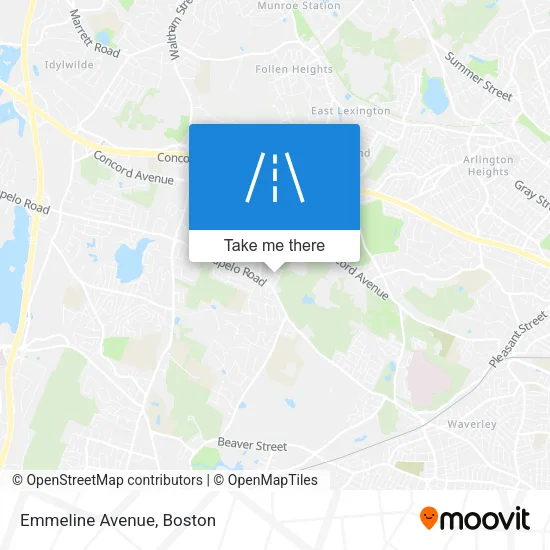 Emmeline Avenue map