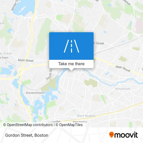 Gordon Street map