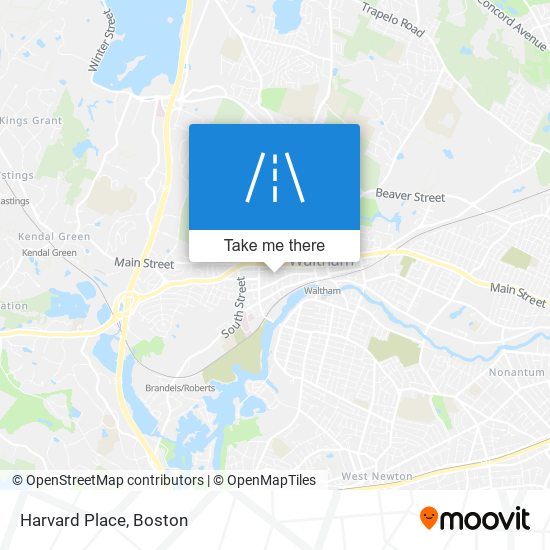 Harvard Place map