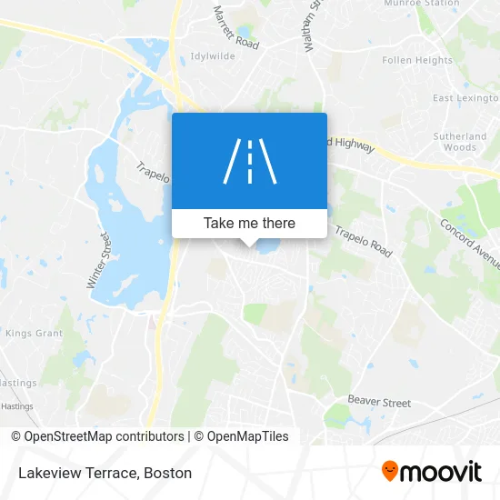 Lakeview Terrace map
