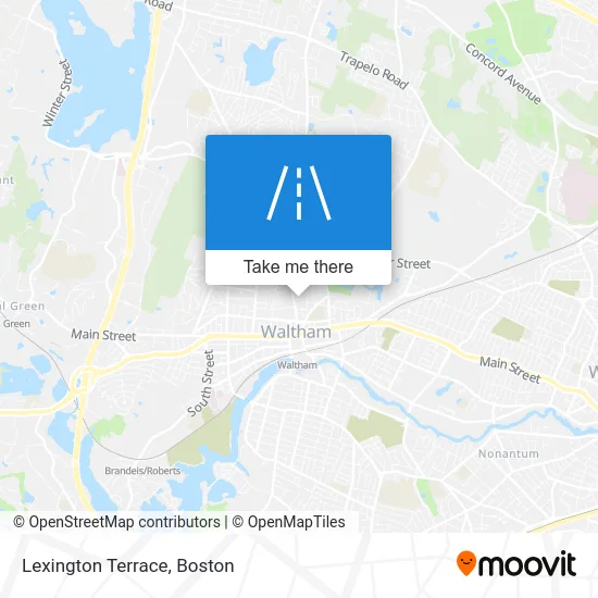 Lexington Terrace map