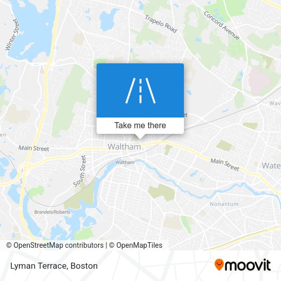 Mapa de Lyman Terrace