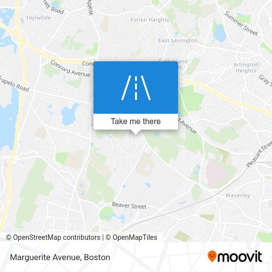 Mapa de Marguerite Avenue