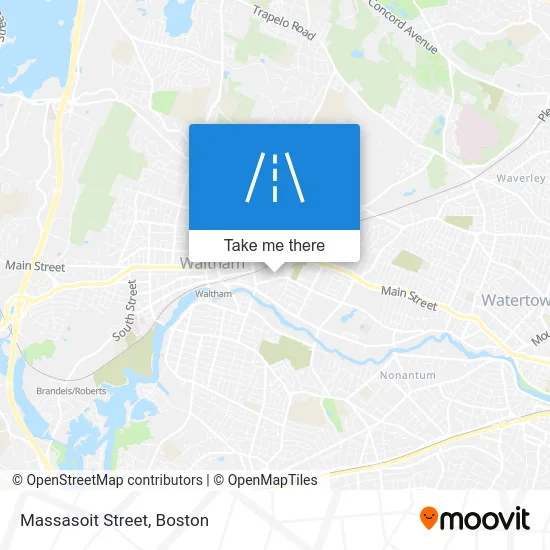 Massasoit Street map