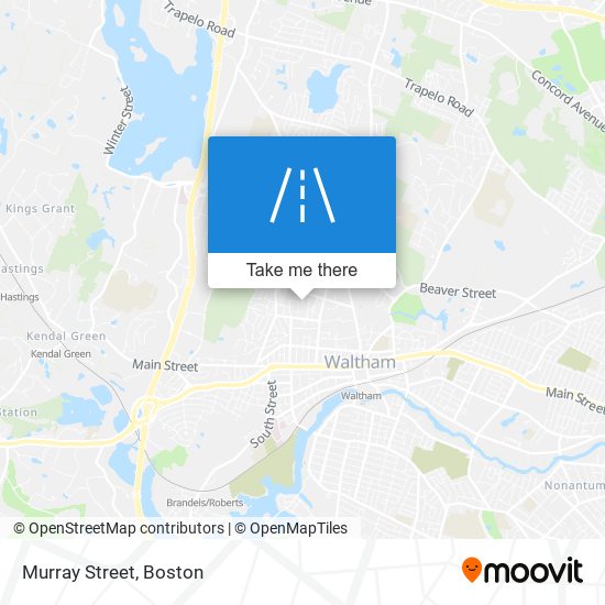 Murray Street map