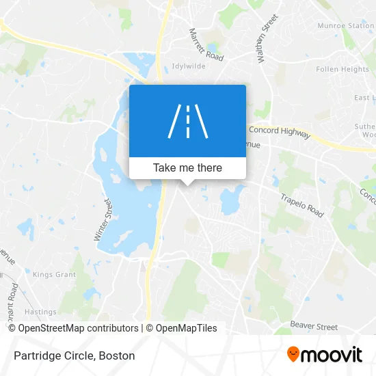 Partridge Circle map