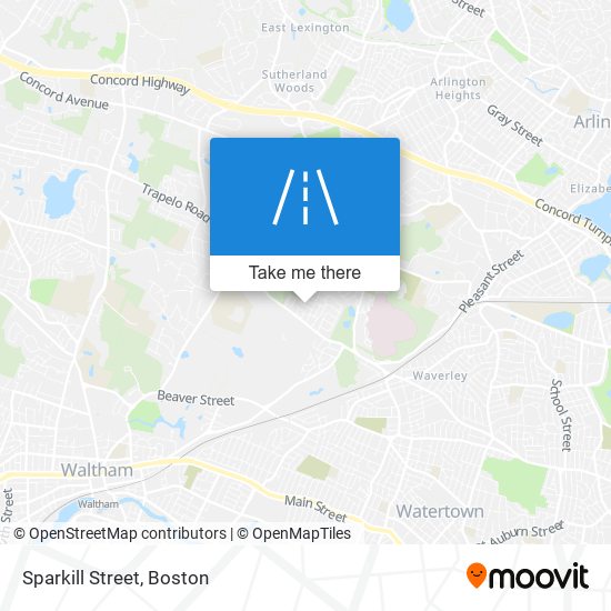 Mapa de Sparkill Street