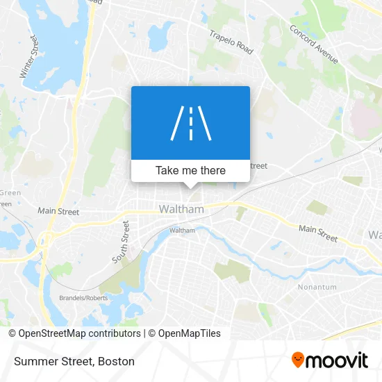 Summer Street map