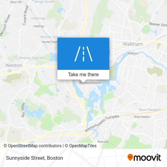 Sunnyside Street map
