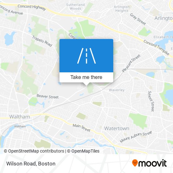 Wilson Road map