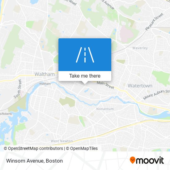 Winsom Avenue map