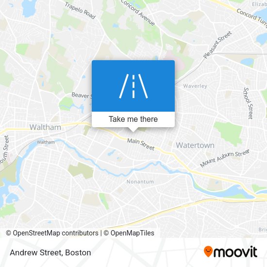 Mapa de Andrew Street