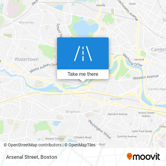 Arsenal Street map