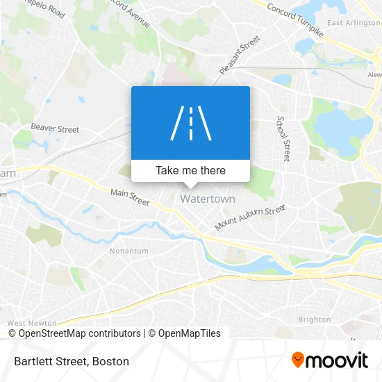 Bartlett Street map