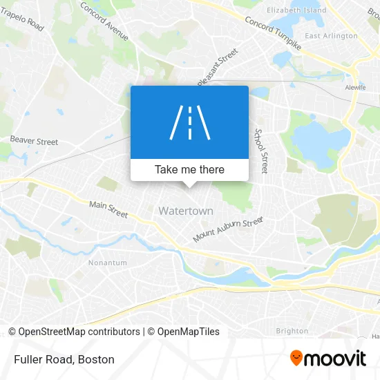 Fuller Road map