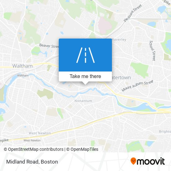 Midland Road map