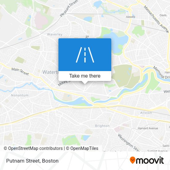 Mapa de Putnam Street