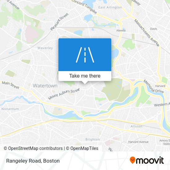 Mapa de Rangeley Road