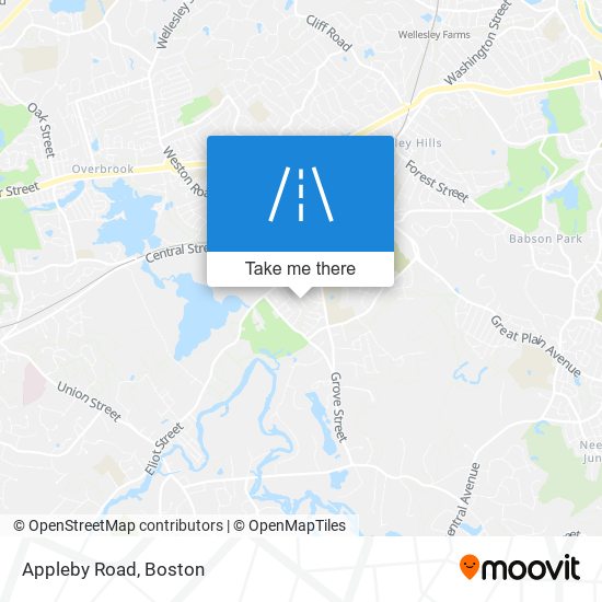 Mapa de Appleby Road