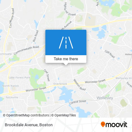 Brookdale Avenue map